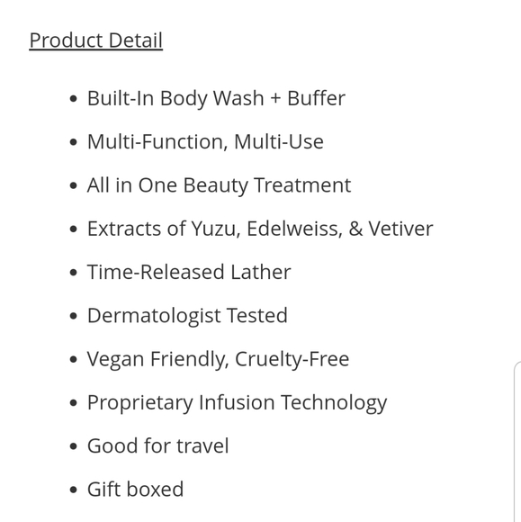 APPLE BLOSSOM | Body Wash Infused Buffer | Spongelle | Brand New in Box - Picture 3 of 9